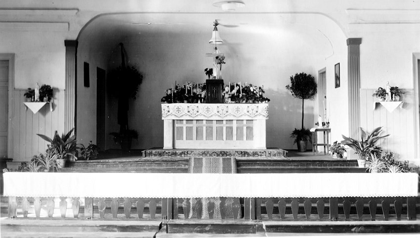 Von 1948 bis 1978 wurde der Saal als Gemeinderaum der Katholische Pfarrei des Holzlandes: St.Josef in Hermsdorf genutzt.